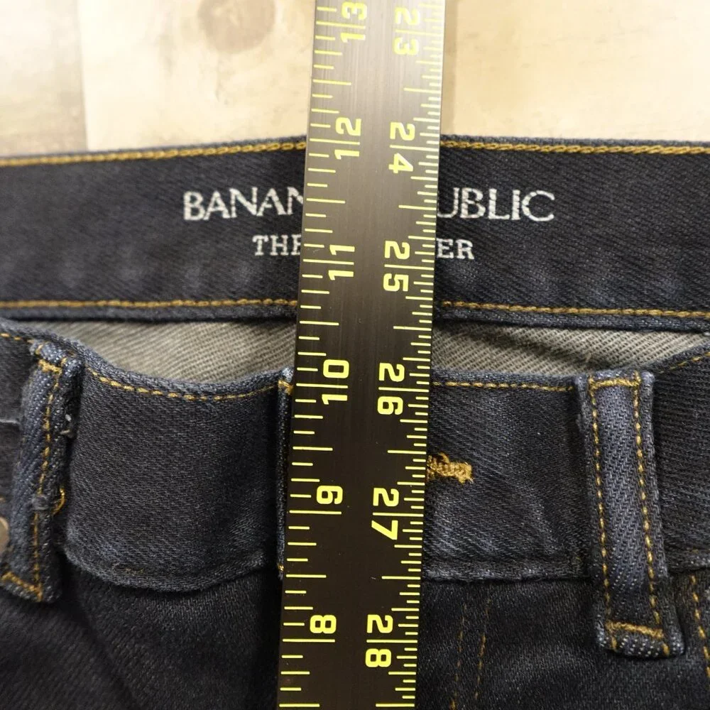 Banana Republic Traveler Slim Jeans Men’s 32x32 Dark Wash Stretch‎